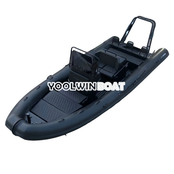 700 Luxury Black RIBs and Boats China Manufacture