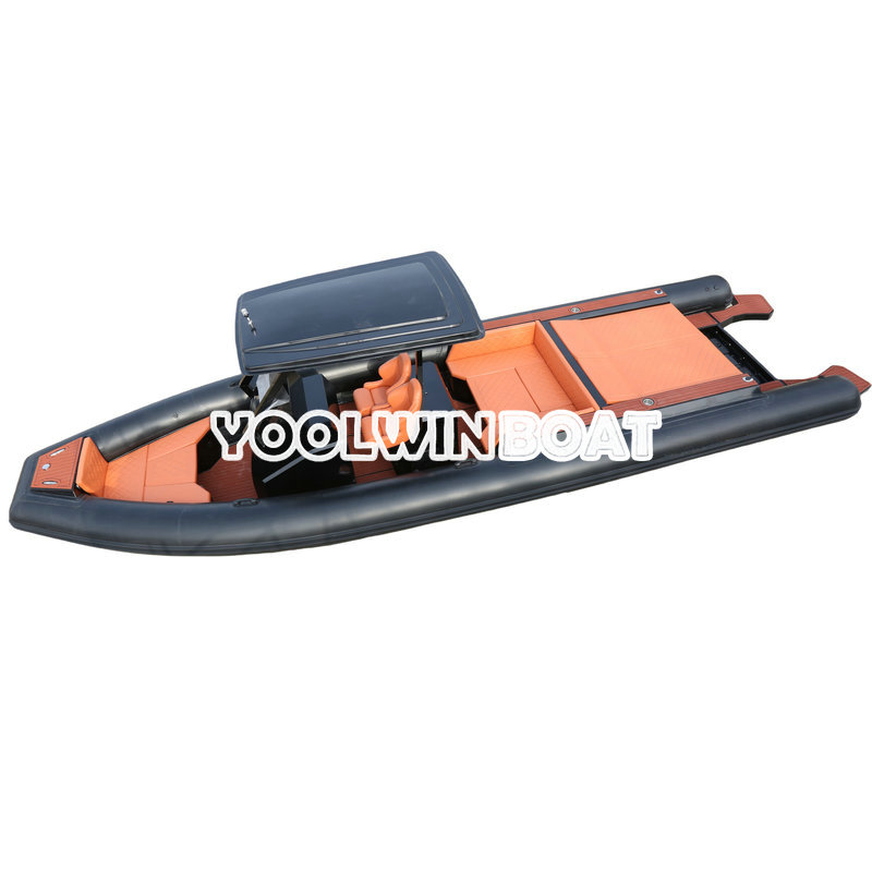 32ft Stepped Aluminum Hull Cruising RIB Boat with CE
