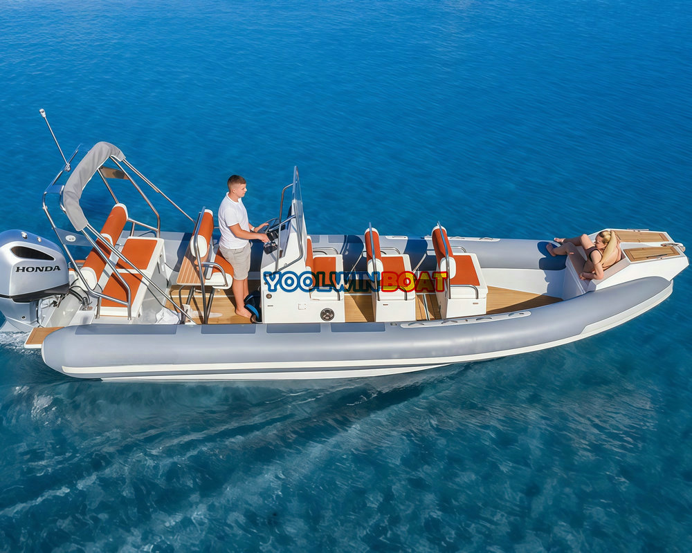 Sport 660 Passenger Aluminum Rigid Inflatable RIB Boat