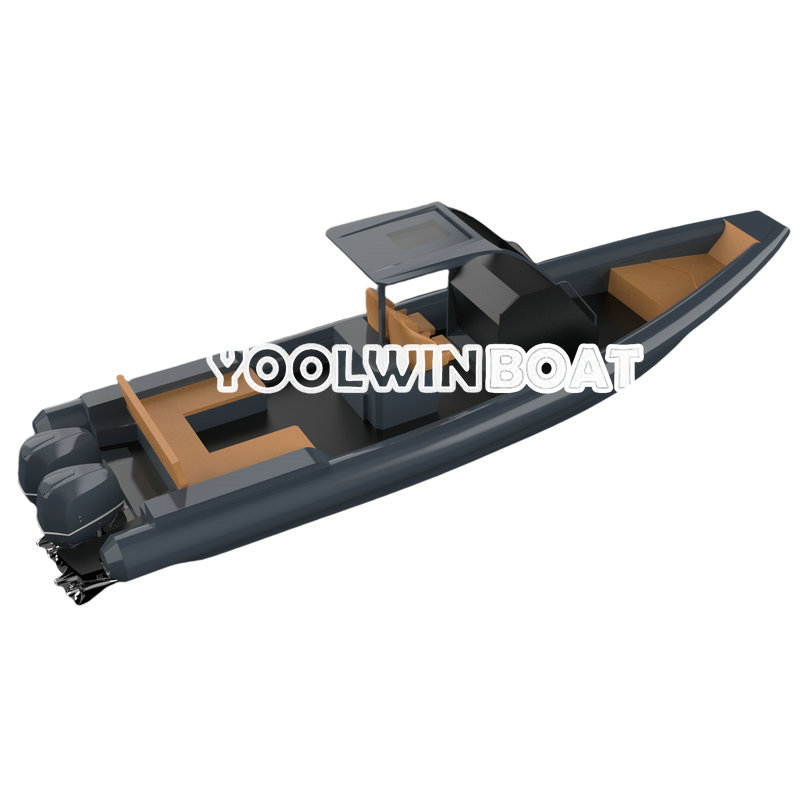Sport 9.6m Rigid Hull Aluminum RIB Boat for Sale