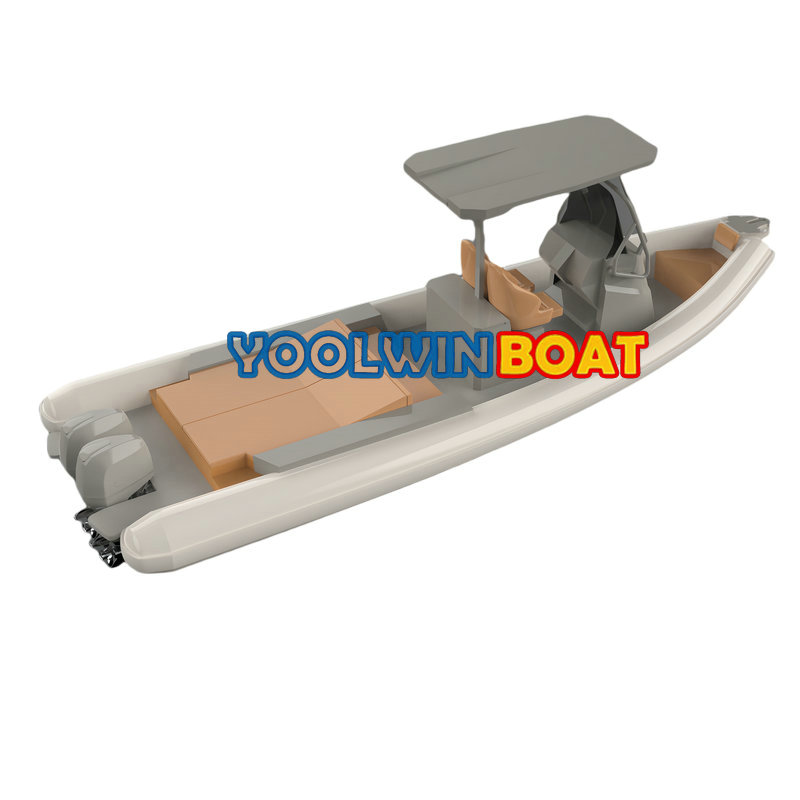 25ft Sport Fast Speed Aluminum RIB Boat for Sale
