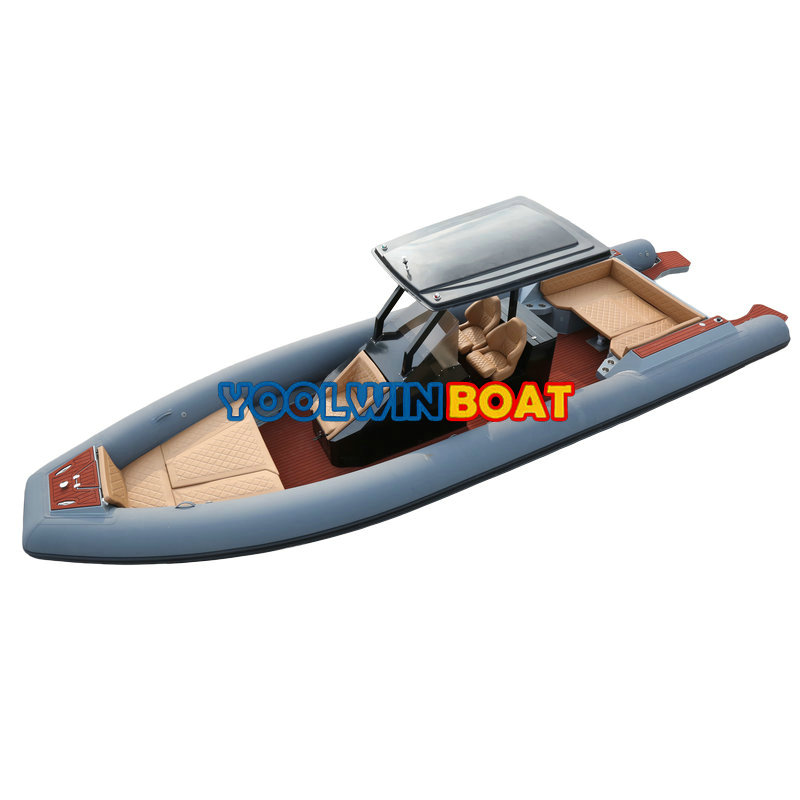 10m Luxury Cruiser Aluminum Stepped Rigid Inflatable Boat (RIBs)