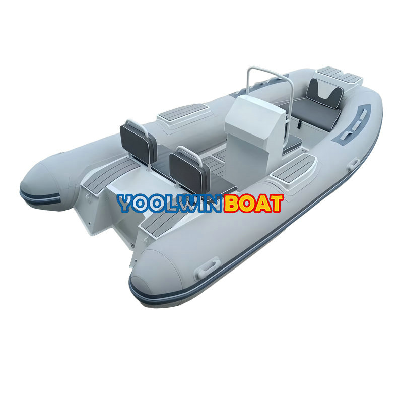 SP390 Ultimate Aluminum Rigid Inflatable Boat for Motor Cruiser Tender Boat
