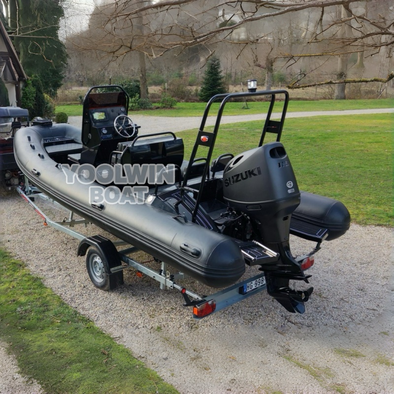 5.8m Yoolwin Leisure Mid-Size Aluminum RIB Boat