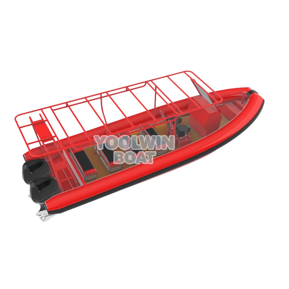 28ft Maritime Operation Aluminum RIBs Boat