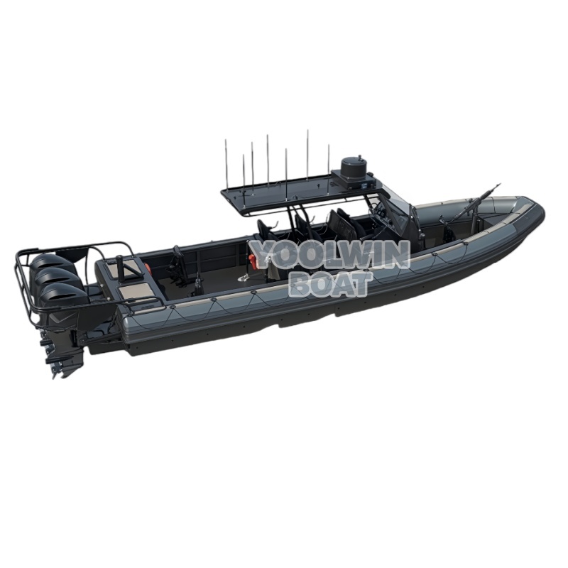 960 Police Adventure Heavy Duty Orca Aluminum Boat for RIBs