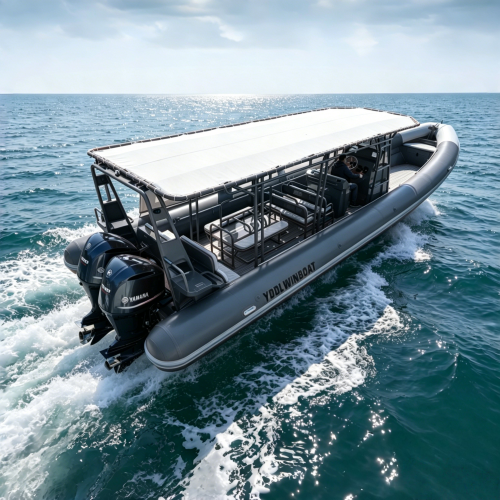 Yoolwin 25 Crews Transfer Aluminum RIB Boat