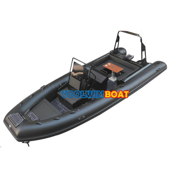 680 fishing aluminum rib boat