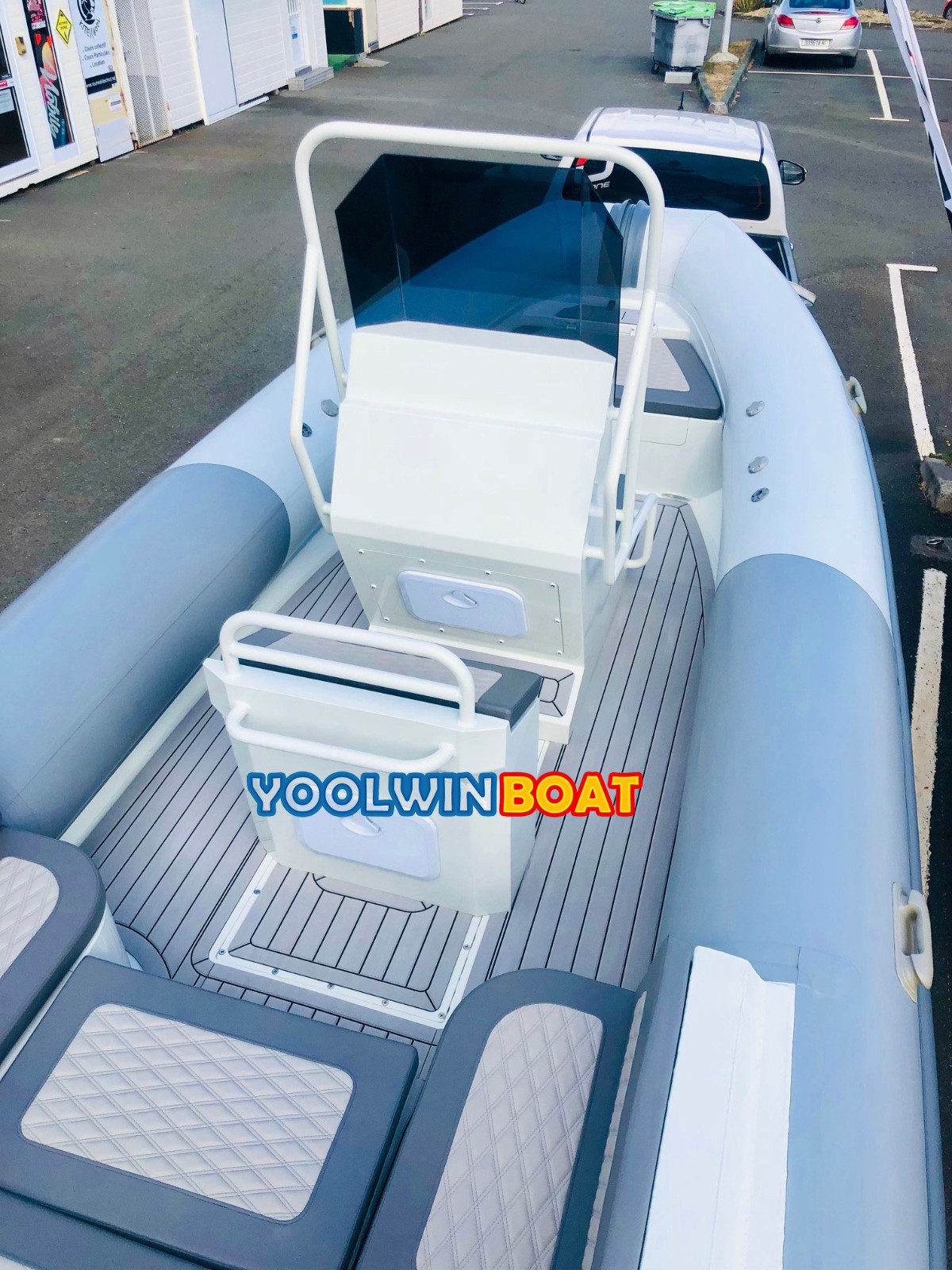 680 rib boat sunbed