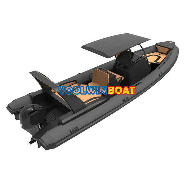 860 luxury aluminum rib inflatable boats