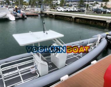 860 diving aluminum ribs