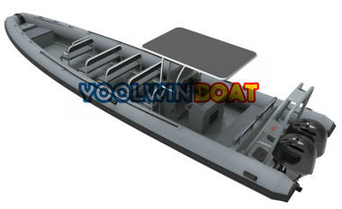 35ft coast guard semi rigid boat