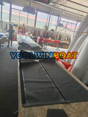 Hypalon tube welding