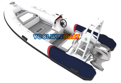 460 aluminum rib inflatable boats