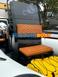 580 aluminum rigid boat center console