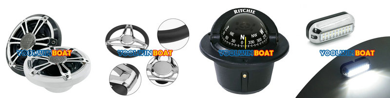 20ft aluminum rigid inflatable ribs accessories