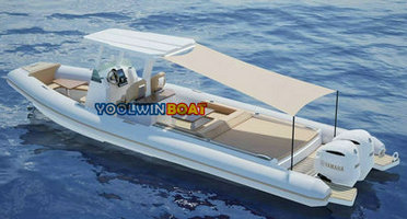 960 cabin luxury rigid aluminum boats