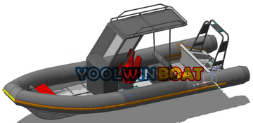 760 heavy duty aluminum rigid boats