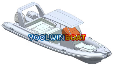 860 commercial aluminum rib boats for sale