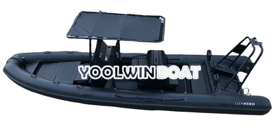 700 black aluminum boat ribs