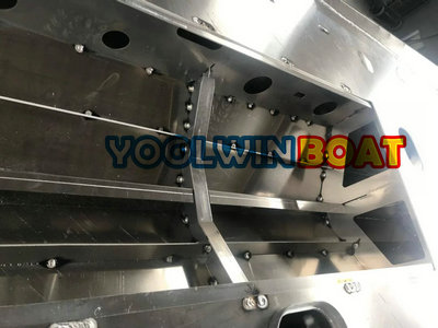 Aluminum  deep V hull structure