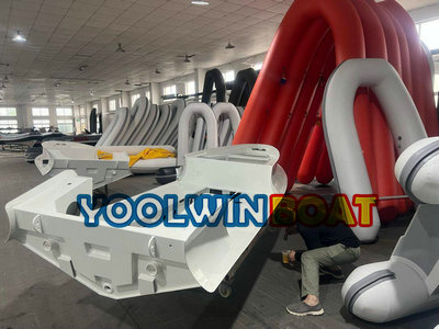 Aluminum rib boat tube making