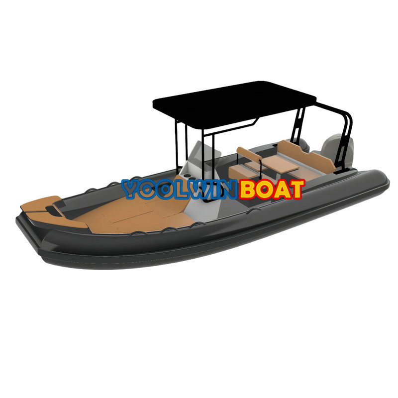 SP660 Luxury aluminum inflatable boat