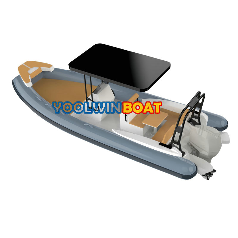 660 Sport aluminum rib boat