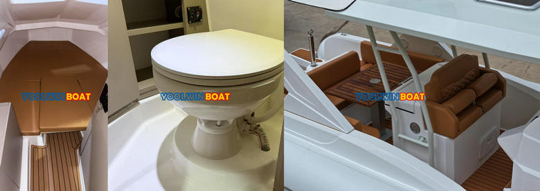 960 cabin rib boat details