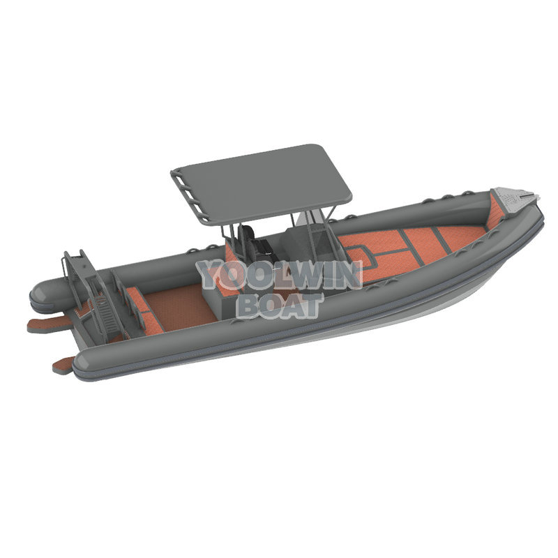 860 cruising aluminum rib boat