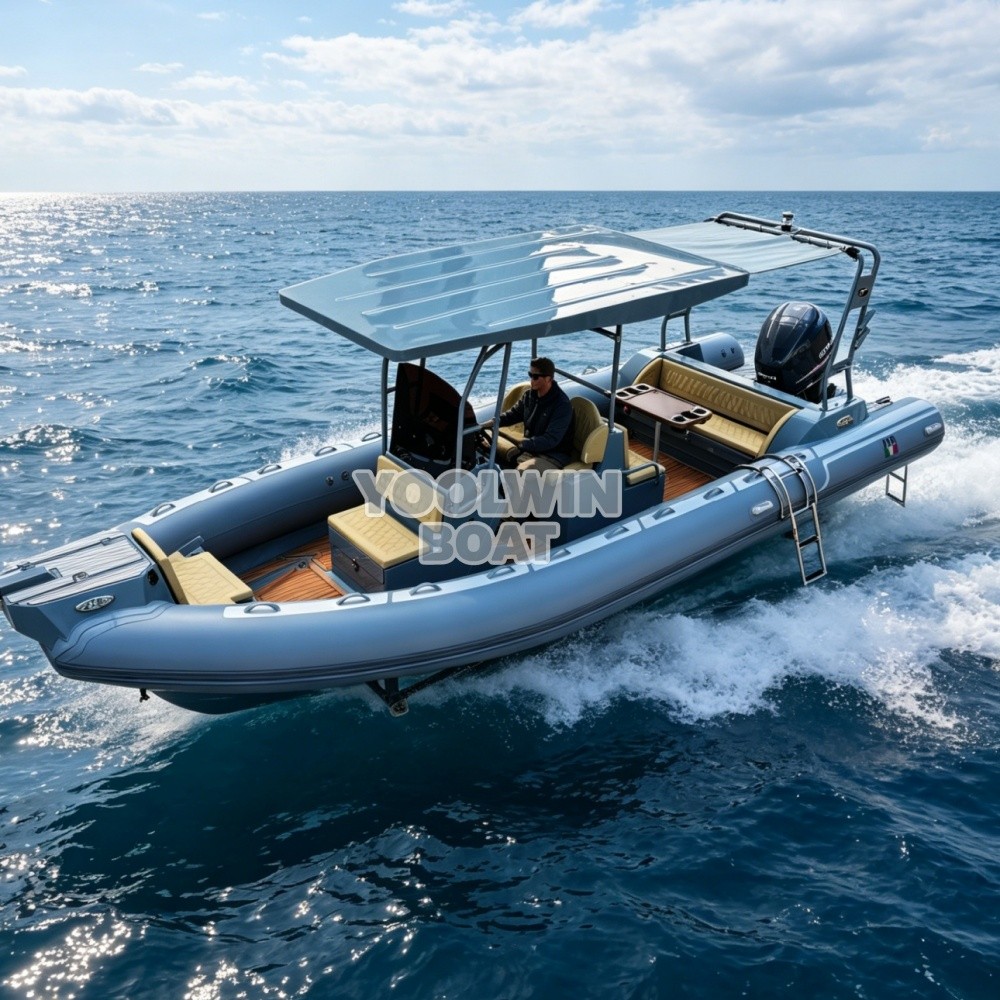 760 cruising aluminum rib boat